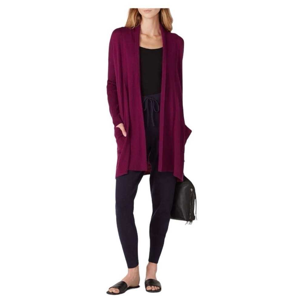 Natori Plum Cardigan